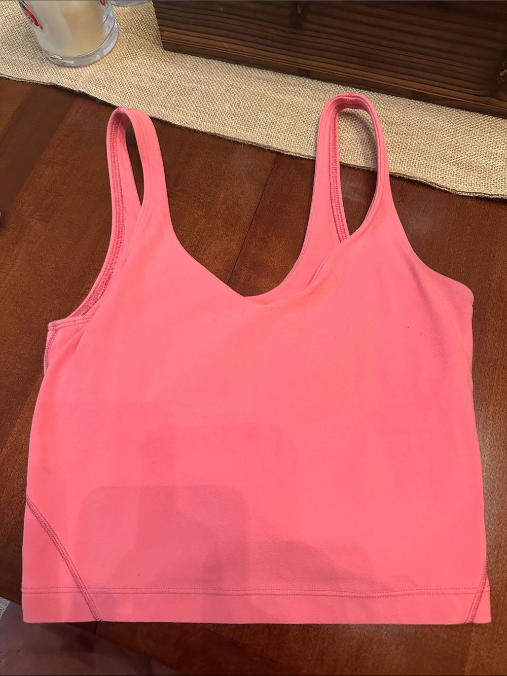 lululemon athletica Pink Tank Top